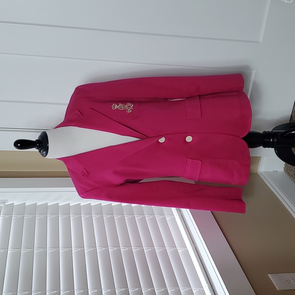 Lauren Ralph Lauren, size 12, pink blazer